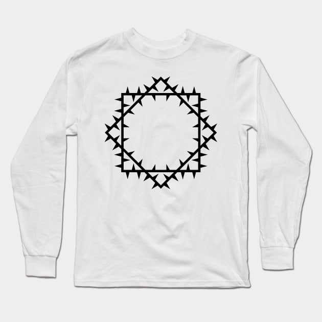 Crown of thorns of the Lord and Savior Jesus Christ. Long Sleeve T-Shirt by Reformer